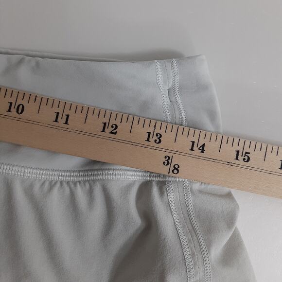 Lululemon Pace Rival Skirt Reg Cream Mid Rise Layered Tennis Skort Womens 2 Golf - Picture 7 of 9